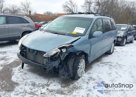 2007 Toyota Sienna Xle from USA, damaged, VIN 5TDBK22C27S000580